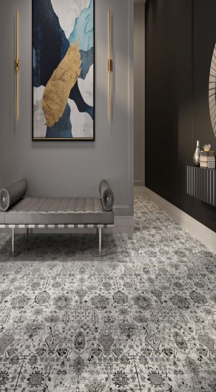 Animated carpet exploded view